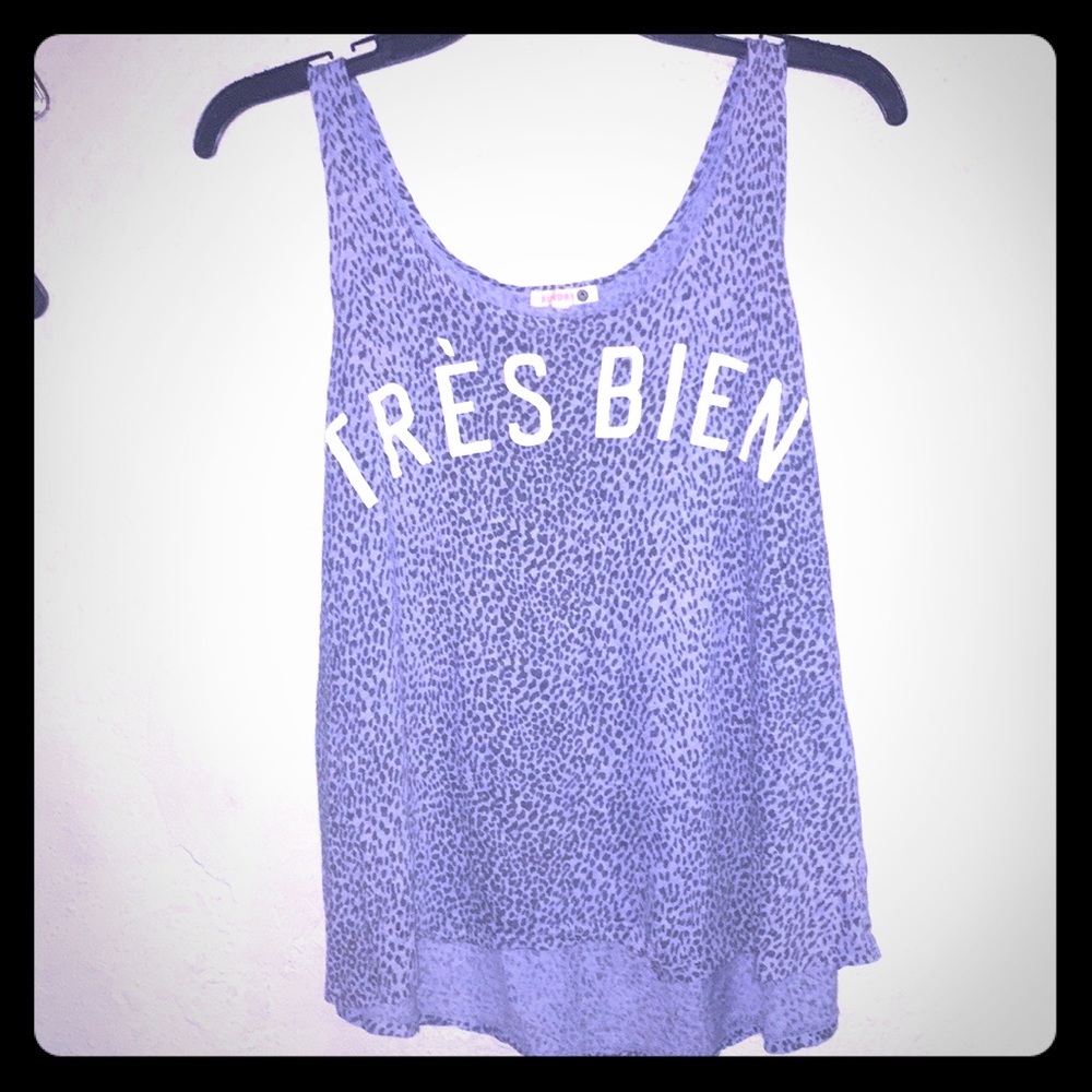 Tres Bíen Animal print Tank ! 🕶🦋